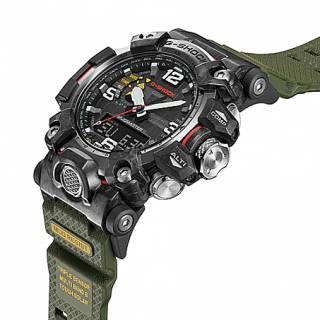 ΡΟΛΟΙ CASIO GWG-2000-1A3ER CASIO G-Shock Mud Master Solar Radiocontrolled Black Rubber Strap