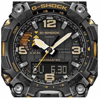 ΡΟΛΟΙ CASIO GWG-2000-1A5ER CASIO G-Shock Mud Master Solar Radiocontrolled Brown Rubber Strap