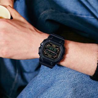 ΡΟΛΟΙ CASIO  GX-56RC-1ER CASIO G-Shock Street Style Limited Edition Solar Black Rubber Strap