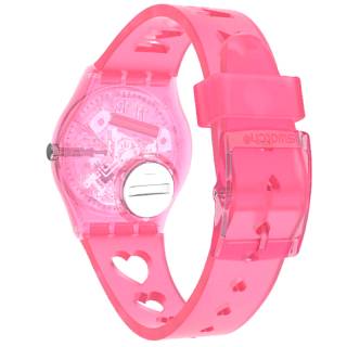 ΡΟΛΟΙ SWATCH GZ354 SWATCH Love With All the Alphabet Pink Blue Silicone Strap