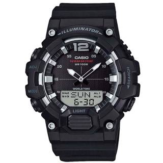 ΡΟΛΟΙ CASIO  HDC-700-1AVEF CASIO Chronograph Black Rubber Strap