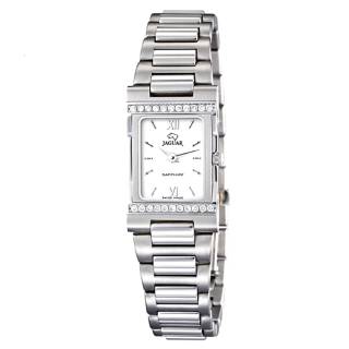 Ρολόι JAGUAR  J462/1 JAGUAR Ladies Crystals Silver Stainless Steel Bracelet