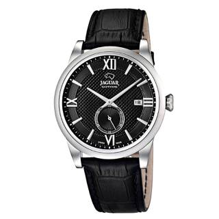 Ρολόι JAGUAR  J662/8 JAGUAR Gents Black Leather Strap