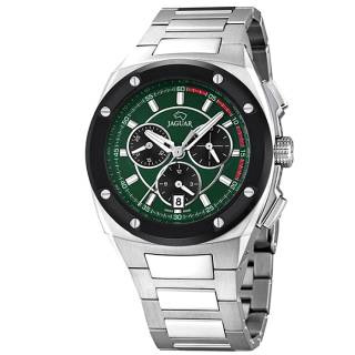 Ρολόι JAGUAR J807/2 JAGUAR Acamar Chronograph Silver Stainless Steel Bracelet