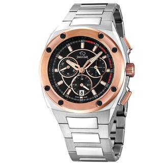 Ρολόι JAGUAR J808/4 JAGUAR Acamar Chronograph Silver Stainless Steel Bracelet