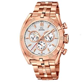 Ρολόι JAGUAR J854/1 JAGUAR Gents Chronograph Rose Gold Stainless Steel Bracelet