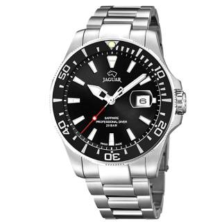 Ρολόι JAGUAR J860/D JAGUAR Professional Diver Silver Stainless Steel Bracelet