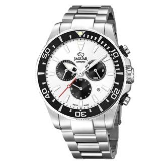 Ρολόι JAGUAR  J861/1 JAGUAR Gents Chronograph Silver Stainless Steel Bracelet