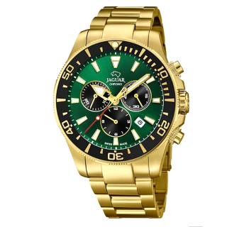 Ρολόι JAGUAR J864/1 JAGUAR Gents Chronograph Gold Stainless Steel Bracelet