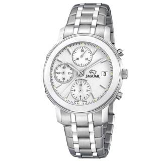 Ρολόι JAGUAR J939/1 JAGUAR Men's Automatic Chronograph Silver Stainless Steel Bracelet