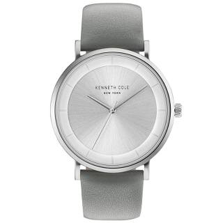 Ρολόι KENNETH COLE KC50567006 KENNETH COLE Gents Grey Leather Strap