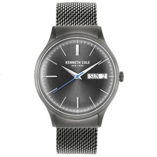 Ρολόι KENNETH COLE  KC50587003 KENNETH COLE Gents Grey Stainless Steel Bracelet