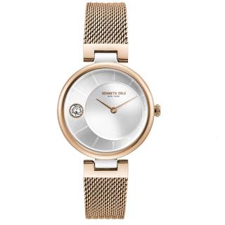 Ρολόι KENNETH COLE KC50786002 KENNETH COLE Ladies Crystals Rose Gold Stainless Steel Bracelet