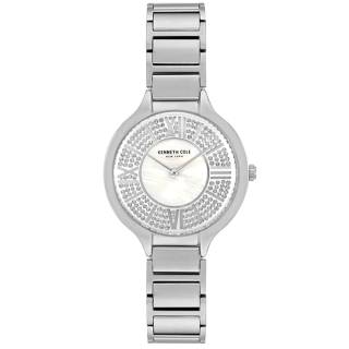 Ρολόι KENNETH COLE KC51011001 KENNETH COLE Ladies Crystals Silver Stainless Steel Bracelet