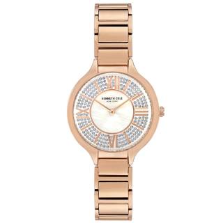 Ρολόι KENNETH COLE KC51011002 KENNETH COLE Ladies Crystals Rose Gold Stainless Steel Bracelet