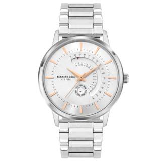 Ρολόι KENNETH COLE  KCWGH2104501 KENNETH COLE Modern Classic Silver Stainless Steel Bracelet