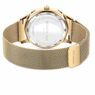 Ρολόι KENNETH COLE  KCWGK2125202 KENNETH COLE Modern Classic Gold Stainless Steel Bracelet