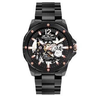 Ρολόι KENNETH COLE  KCWGL2104201 KENNETH COLE Modern Casual Automatic Black Stainless Steel Bracelet