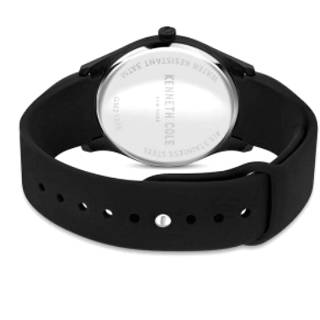 Ρολόι KENNETH COLE  KCWGM2122601 KENNETH COLE Modern Classic Black Silicone Strap