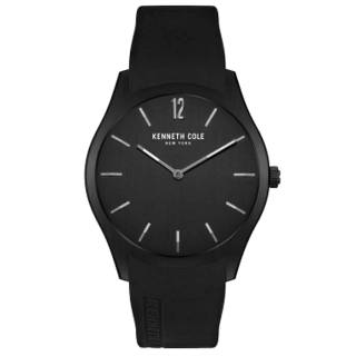 Ρολόι KENNETH COLE  KCWGM2122601 KENNETH COLE Modern Classic Black Silicone Strap