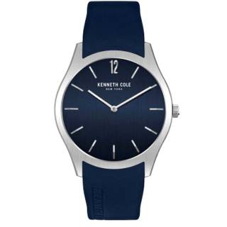 Ρολόι KENNETH COLE  KCWGM2122602 KENNETH COLE Modern Classic Blue Silicone Strap