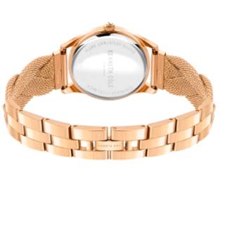 Ρολόι KENNETH COLE  KCWLG2105702 KENNETH COLE Modern Classic Diamonds Rose Gold Stainless Steel Bracelet