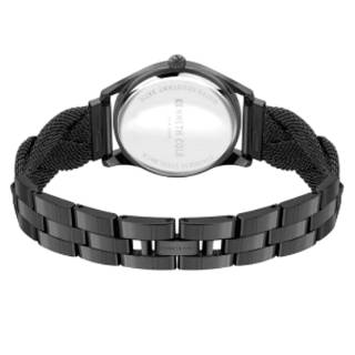 Ρολόι KENNETH COLE  KCWLG2105703 KENNETH COLE Modern Classic Diamonds Black Stainless Steel Bracelet