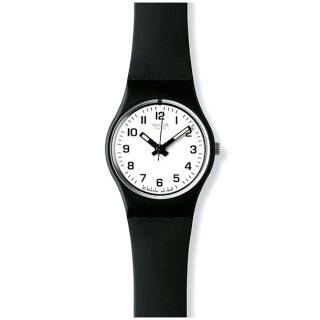 ΡΟΛΟΙ SWATCH  LB153 SWATCH Something New Black Rubber Strap