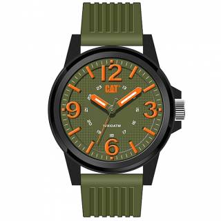 ΡΟΛΟΙ CATERPILLAR  LF11123334 CATERPILLAR Groovy Olive Green Silicone Strap