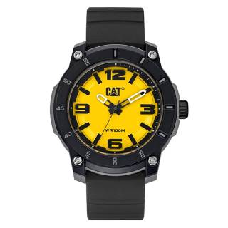 ΡΟΛΟΙ CATERPILLAR  LG14021721 CATERPILLAR Stratum Black Silicone Strap