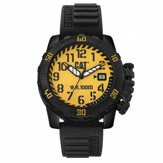 ΡΟΛΟΙ CATERPILLAR LK11121711 CATERPILLAR Barricade Black Silicone Strap