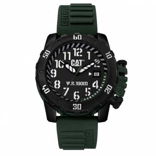 ΡΟΛΟΙ CATERPILLAR LK13123113 CATERPILLAR Barricade Green Silicone Strap