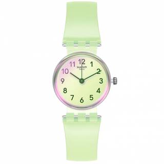 ΡΟΛΟΙ SWATCH   LK397 SWATCH Casual Green Light Green Silicone Strap