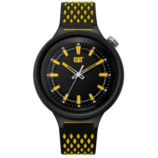 ΡΟΛΟΙ CATERPILLAR LL11121117 CATERPILLAR Diamond Mesh Two Tone Silicone Strap