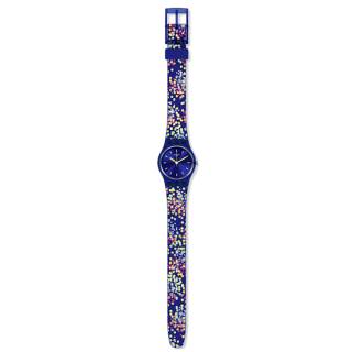 ΡΟΛΟΙ SWATCH LN158 SWATCH Lady Confettini Blu Multicolor Silicone Strap