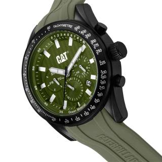 ΡΟΛΟΙ CATERPILLAR  LQ16923321 CATERPILLAR Oceania Dual Time Khaki Silicone Strap