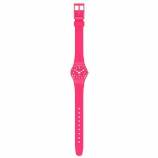 ΡΟΛΟΙ SWATCH  LR123C SWATCH  Back  Pink Berry Silicone Strap