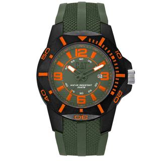 ΡΟΛΟΙ CATERPILLAR LR16123138 CATERPILLAR Diver Green Silicone Strap