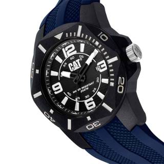 ΡΟΛΟΙ CATERPILLAR LR16126136 CATERPILLAR Diver Blue Silicone Strap