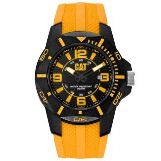 ΡΟΛΟΙ CATERPILLAR LR16127137 CATERPILLAR Diver Yellow Silicone Strap