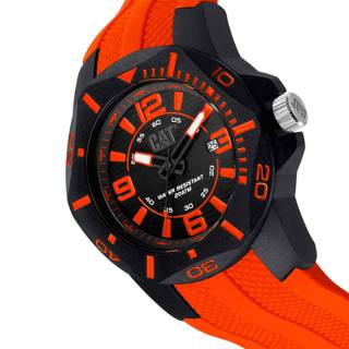 ΡΟΛΟΙ CATERPILLAR LR16128138 CATERPILLAR Diver Orange Silicone Strap