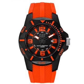 ΡΟΛΟΙ CATERPILLAR LR16128138 CATERPILLAR Diver Orange Silicone Strap