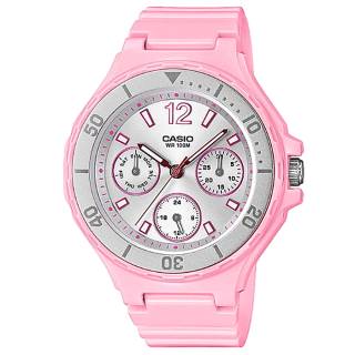 ΡΟΛΟΙ CASIO LRW-250H-4A2VEF CASIO Collection Pink Rubber Strap