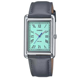 ΡΟΛΟΙ  CASIO  LTP-B165L-2BVEF CASIO Collection Grey Leather Strap