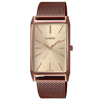 ΡΟΛΟΙ CASIO LTP-E156MR-9AEF CASIO Collection Rose Gold Stainless Steel Bracelet