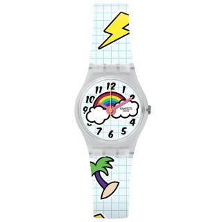 ΡΟΛΟΙ SWATCH   LW160 SWATCH School Break Multicolor Silicone Strap