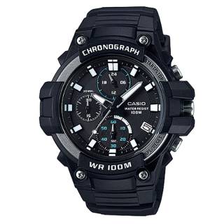 ΡΟΛΟΙ CASIO  MCW-110H-1AVEF CASIO Collection Black Rubber Strap