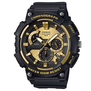 ΡΟΛΟΙ CASIO  MCW-200H-9AVEF CASIO Collection Black Rubber Strap