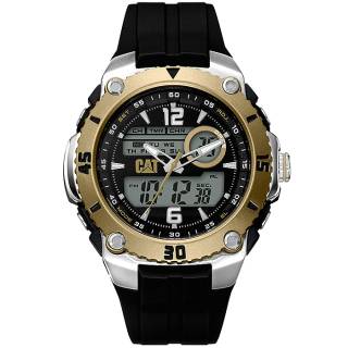 ΡΟΛΟΙ CATERPILLAR ME14521134 CATERPILLAR Sportica Chronograph Black Silicone Strap