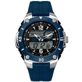 ΡΟΛΟΙ CATERPILLAR ME14526136 CATERPILLAR Sportica Chronograph Blue Silicone Strap